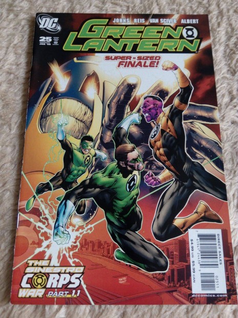 Green Lantern (Zld Lmps) amerikai DC kpregny 25. szma elad!