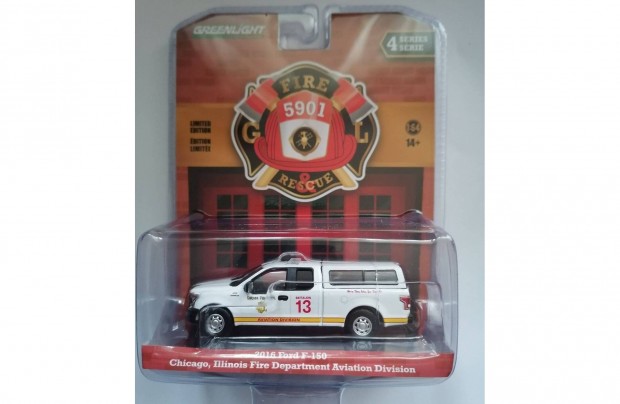 Greenlight 2016 Ford F-150 Fire & Rescue series 4