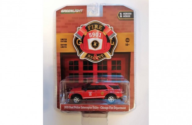 Greenlight 2020 Ford Police Interceptor Utility Fire & Rescue series 1