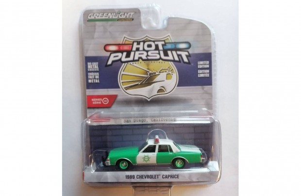 Greenlight Hot Pursuit 1989 chevrolet caprice