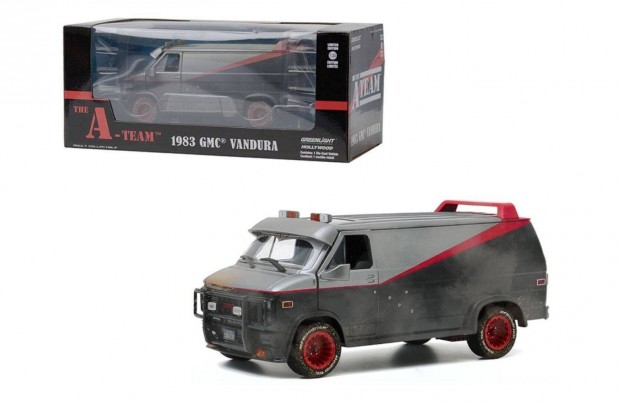 Greenlight The A-Team 1983 GMC Vandura 1:24 Aut modell