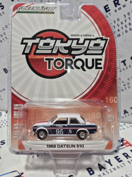 Greenlight Tokyo Torque - Datsun 510 #95 (1969) -  Greenlight - 1:64