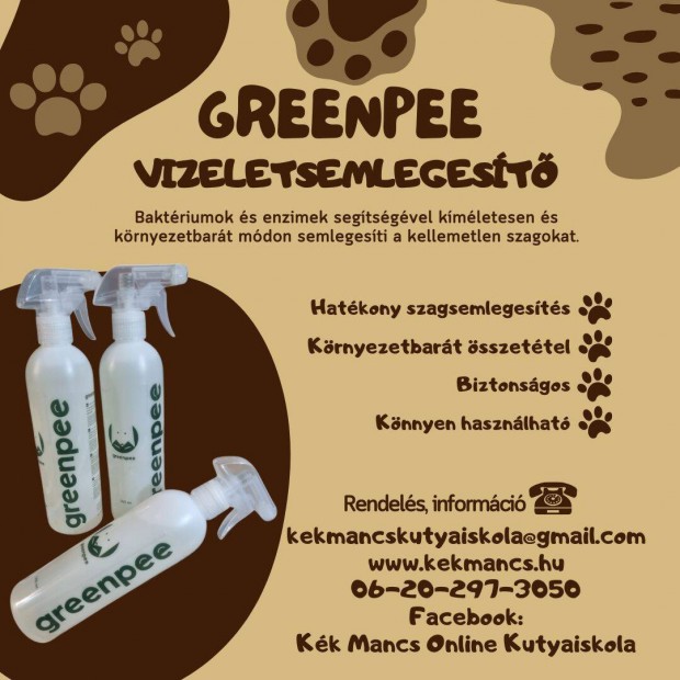 Greenpee - Vizeletsemlegest Spray