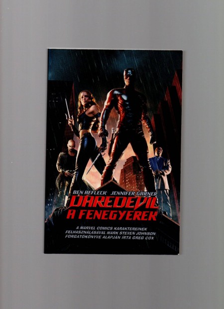 Greg Cox: Daredevil - A fenegyerek - j llapot