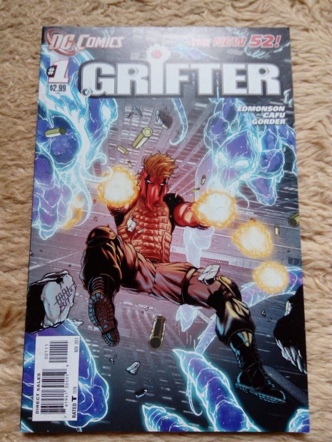 Grifter (2011-es sorozat) amerikai DC kpregny 1. szma elad!