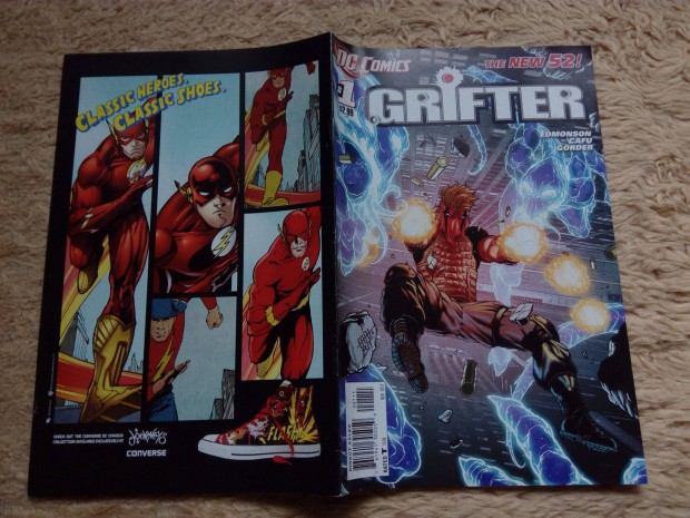 Grifter (2011-es sorozat) amerikai DC kpregny 1. szma elad!