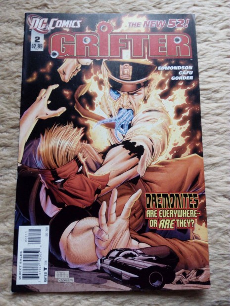 Grifter (2011-es sorozat) amerikai DC kpregny 2. szma elad!