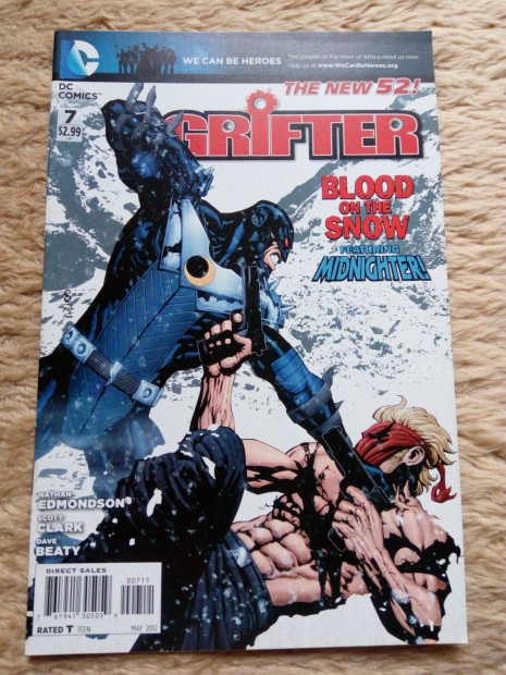 Grifter (2011-es sorozat) amerikai DC kpregny 7. szma elad!