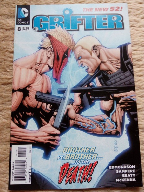 Grifter (2011-es sorozat) amerikai DC kpregny 8. szma elad!