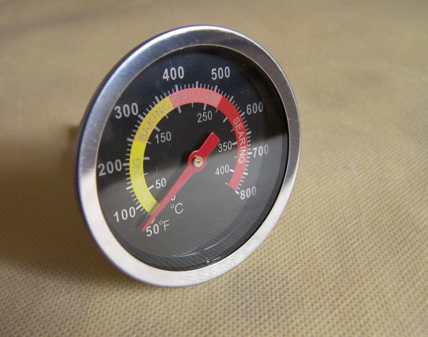 Grill Barbecue hőmérő 400 Celsius