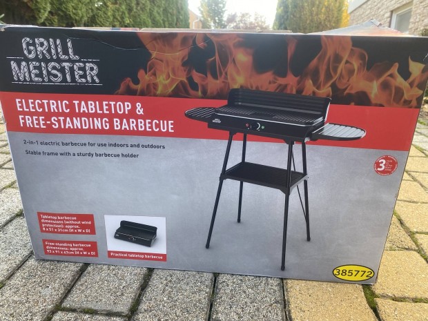 Grillmeister elejtromos grill