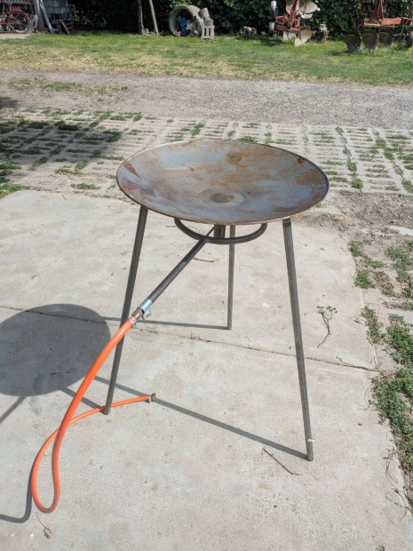 Grilltárcsa szett, gázrózsával eladó