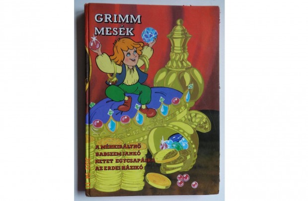 Grimm Mesk - 4 mese egy ktetben - rgi meseknyv Haui Jzsef rajz