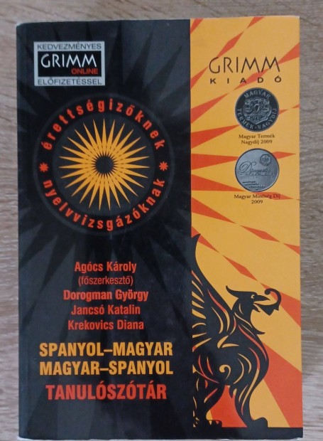 Grimm Spanyol-magyar ktnyelv sztr