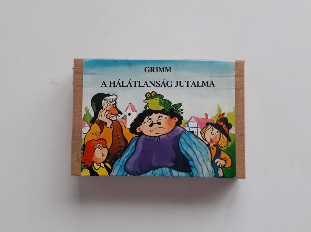 Grimm: A hálátlanság jutalma leporello mesekönyv 12*8 cm