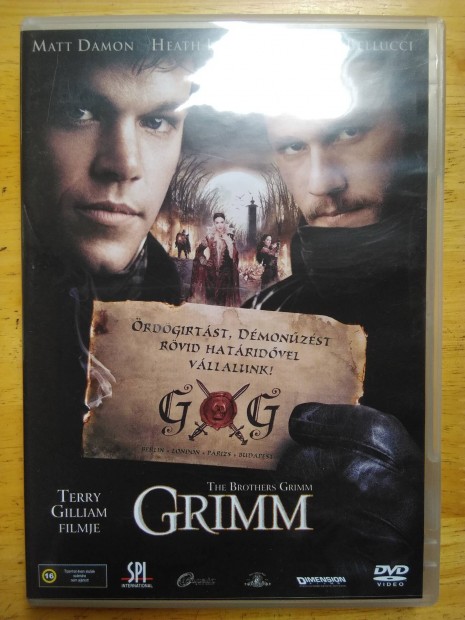 Grimm dvd Matt Damon 