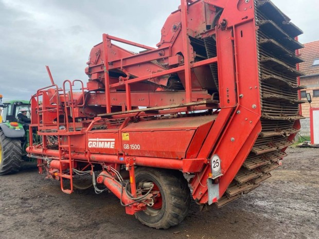 Grimme GB 1500 , 2 Soros Srgarpafelszedgp , Betakartgp