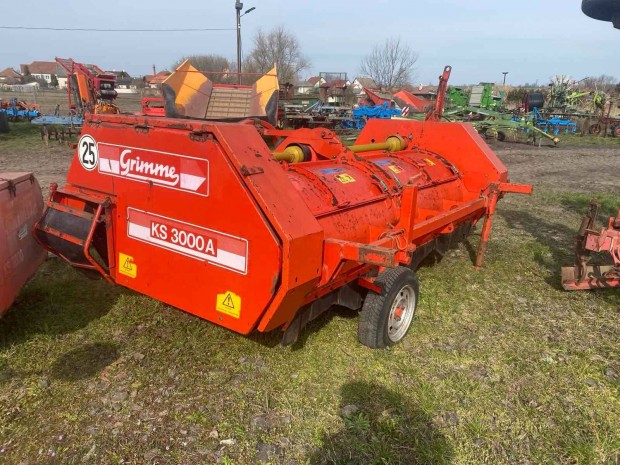 Grimme KS 3000A , 4 Soros Bakhátzúzó , Frontbakhátszárzúzó