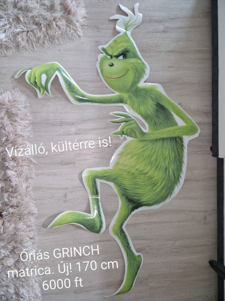 Grinch ris matrica, 170 cm, j, vzll 