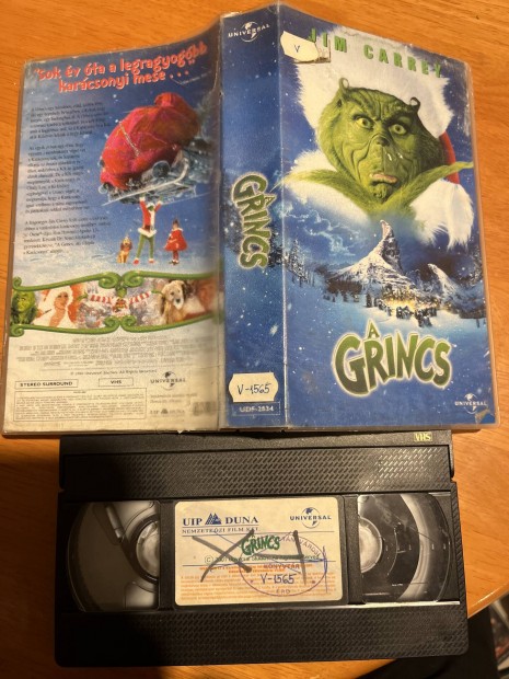 Grincs vhs.      