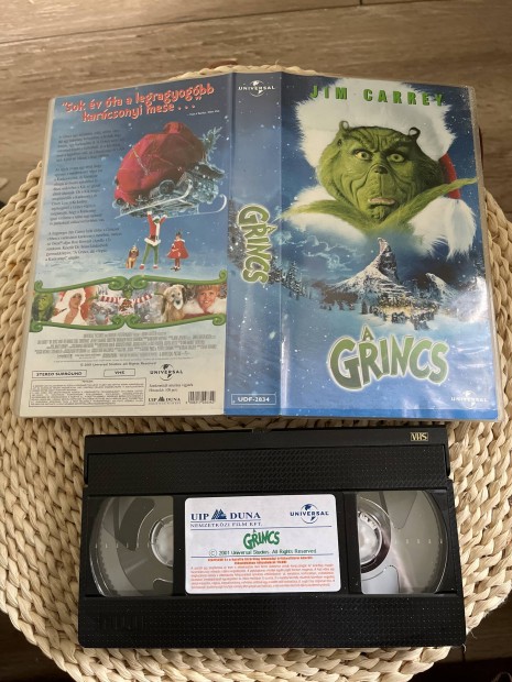 Grincs vhs film