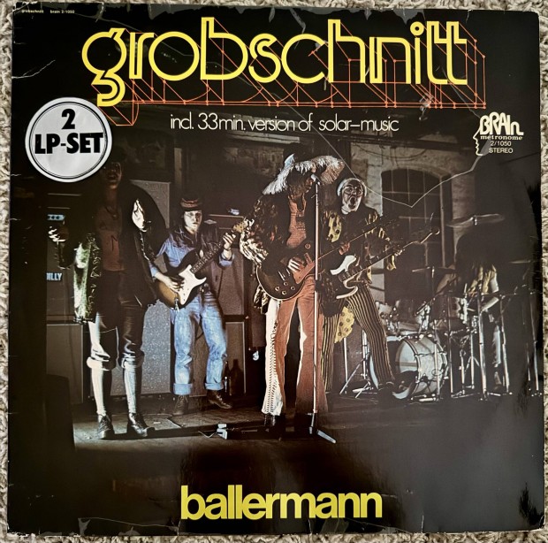 Grobschnitt prog rock vinyl bakelit lemez