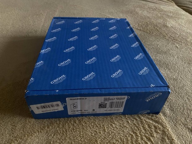 Grohe termosztátos falsík alatti csaptelep + box