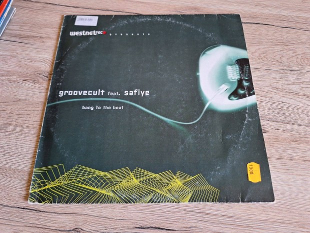 Groovecult feat. Safiye - Bang to the beat maxi bakelit lemez! LP