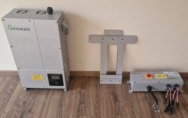 Growatt inverter 12000UE fali konzollal