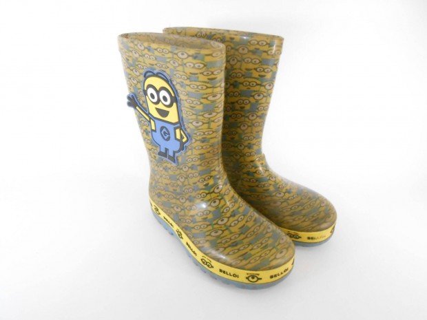 Gru Minyonok Minions gumicsizma 27.5-28 méretben (UK10)