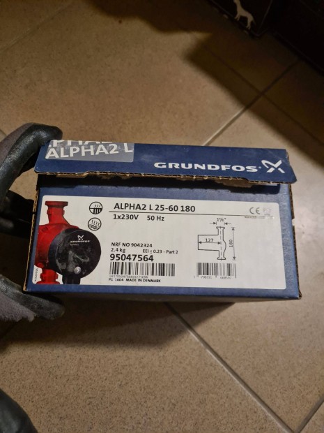 Grundfos Alpha 2 25-60 180 j keringet szivatty (szllts alatt)