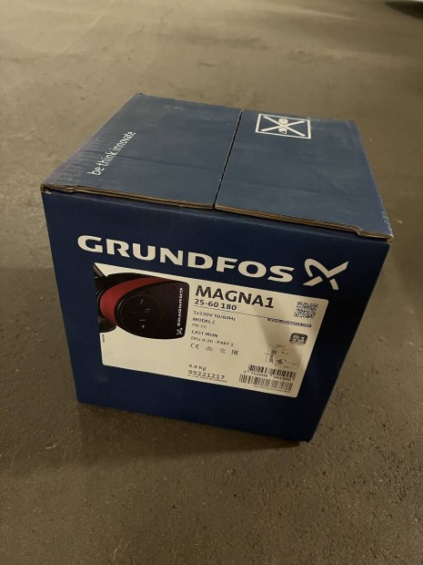 Grundfos Magna1 25-60 180 PN10 keringetszivatty, bontatlan