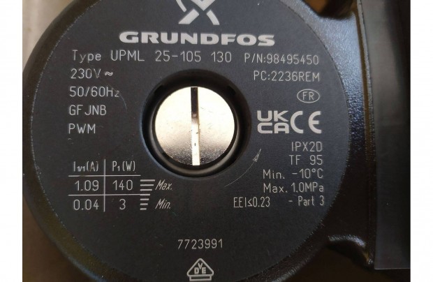 Grundfos Upml 25-105 130 szivatty elad