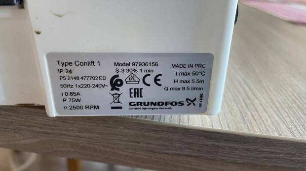 Grundfos conlift 1