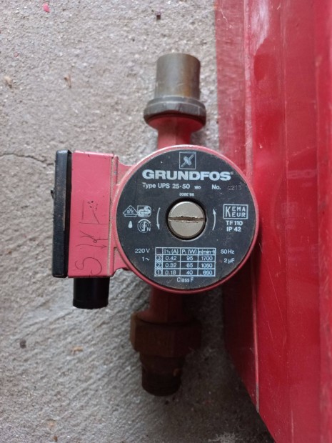 Grundfos tip. keringet szivatty