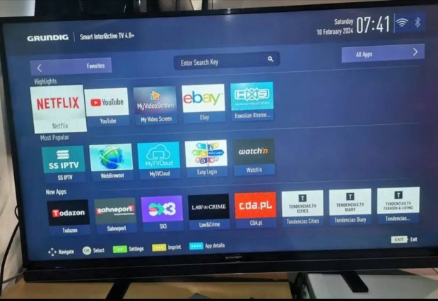 Grundig 140 cm-es Full-Hd Smart Wifi Led Tv Elad