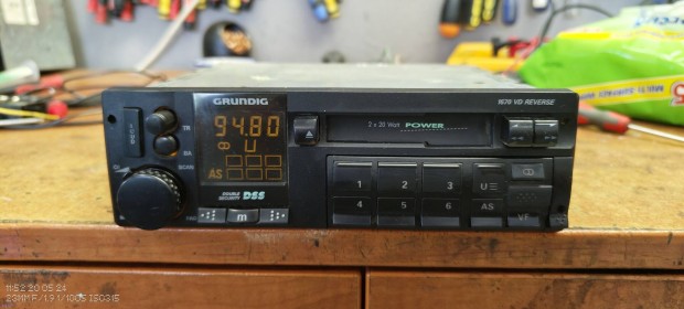 Grundig 1670 VD kazetts autrdi 