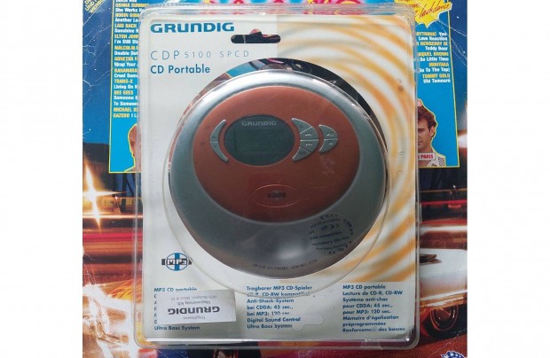 Grundig CDP 5100 Spcd MP3 CD-RW Discman CD Jtsz CD Walkman CD Player
