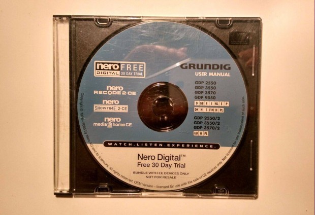 Grundig CD (user manual) 2005 (teszteletlen)