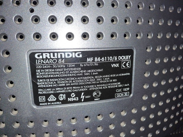 Grundig Lenaro TV 84 MF 84-6110/ 8 Dolby