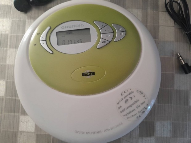 Grundig MP3-as újszerű Discman
