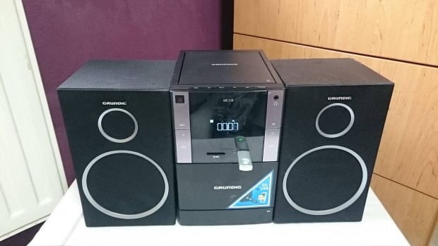 Grundig MS 240 hifi, USB, CD lejtsz, rdi, kazetts magn , AUX