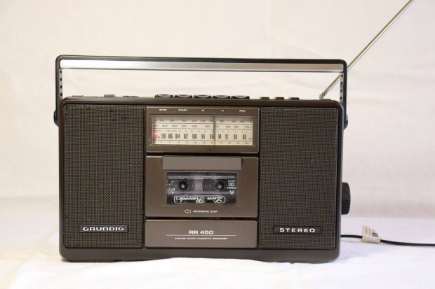 Grundig RR-450 sztere kazetts rdi-magn