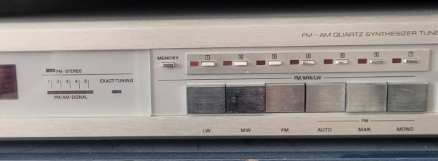 Grundig T7200, tuner