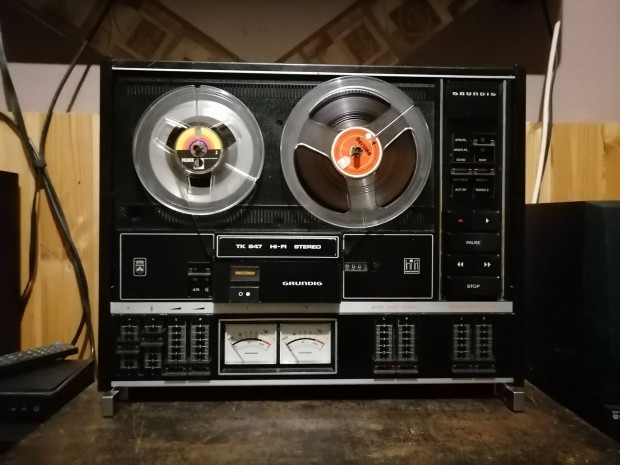 Grundig TK-847 hrom fejes Orss Szalagos magn