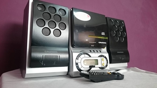 Grundig hifi rendszer, erst, CD lejtsz, rdi, kazetts magn