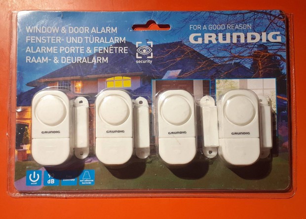 Grundig nyílásérzékelő risztó szett , 4db-os
