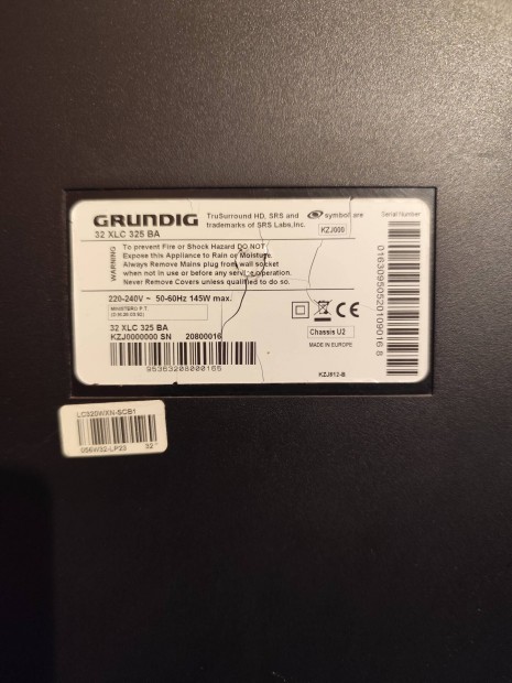 Grundig tv elad 