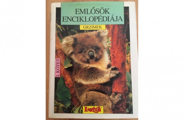 Grzimek: Emlősök enciklopédiája 1. kötet