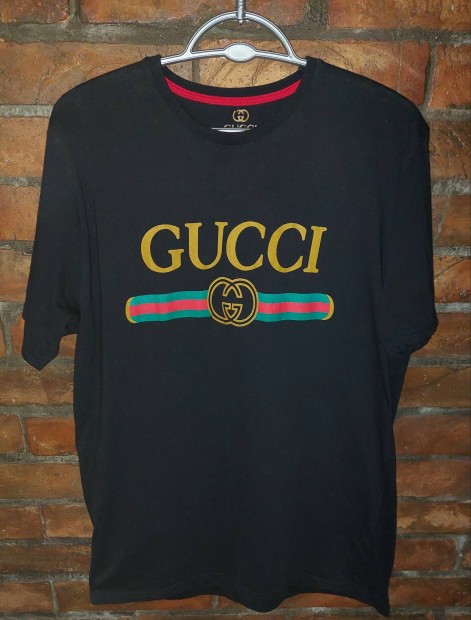 Gucci unisex fekete pl XL-es